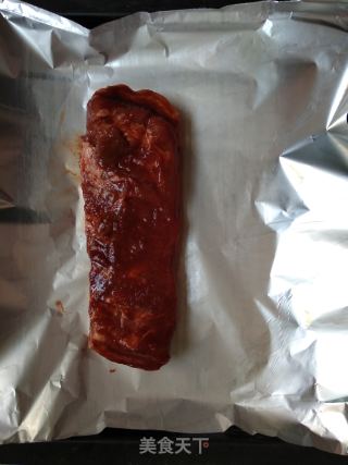 Barbecued Pork with Honey Sauce recipe