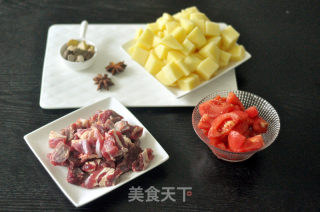 #trust之美# Stewed Beef Brisket with Tomato and Potato recipe