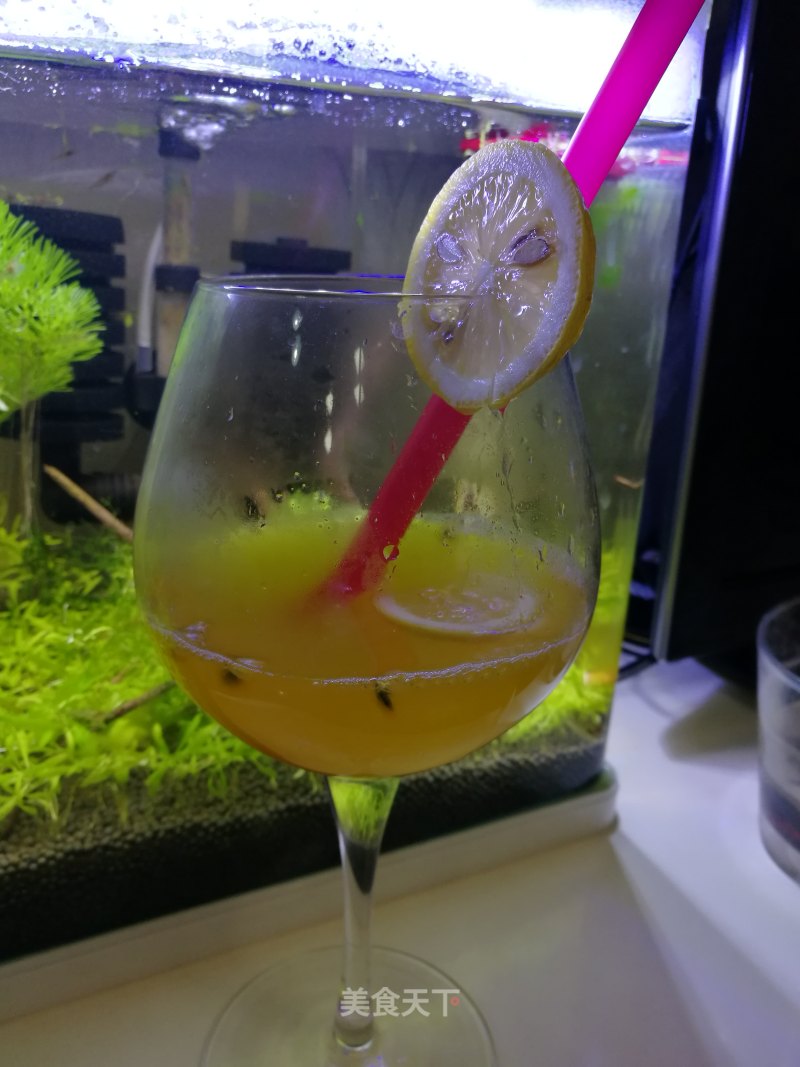 Passion Fruit Lemon Drink Dessert Homemade Drink recipe