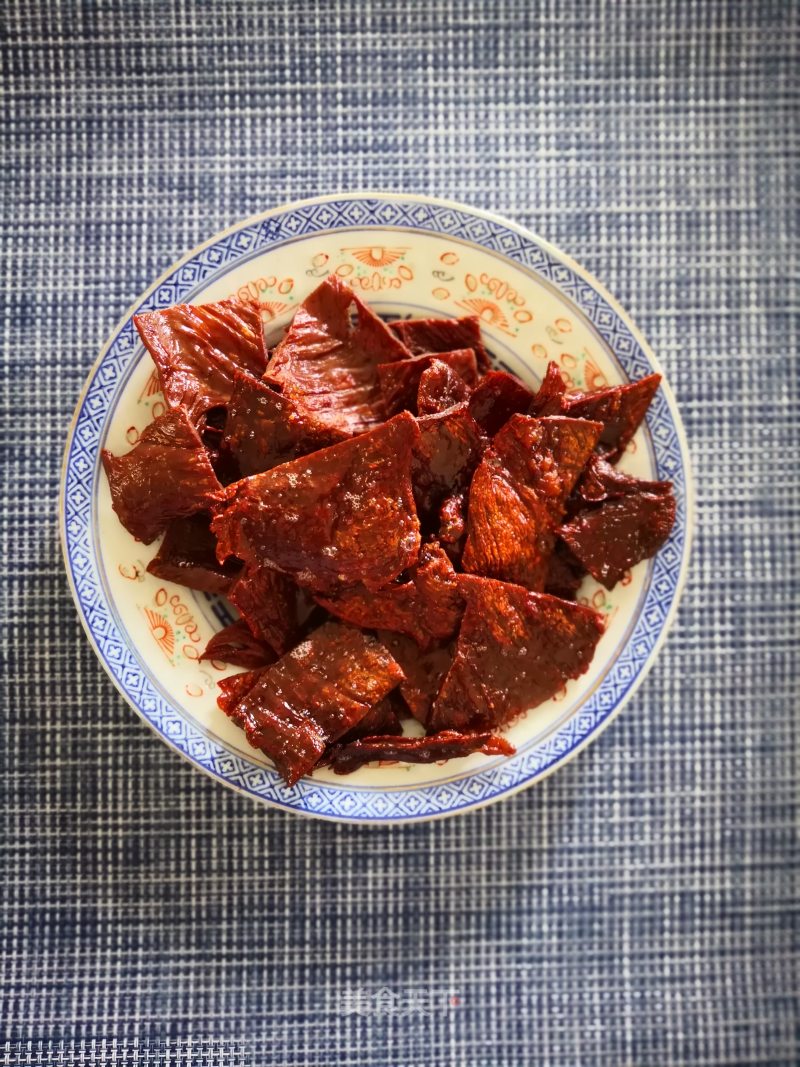 Pan-fried Beef Jerky recipe