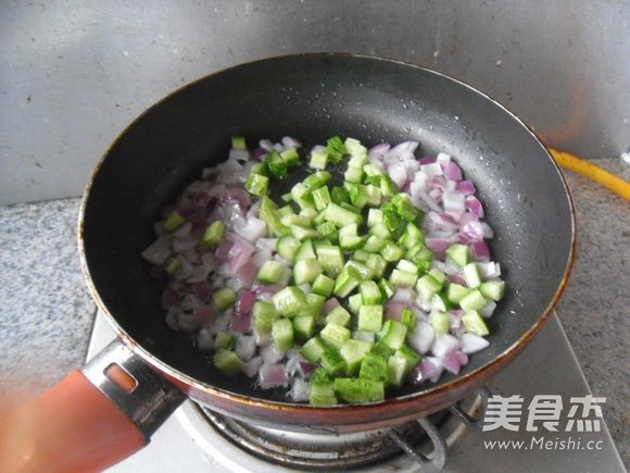 Stir-fried Alphabet Pasta recipe