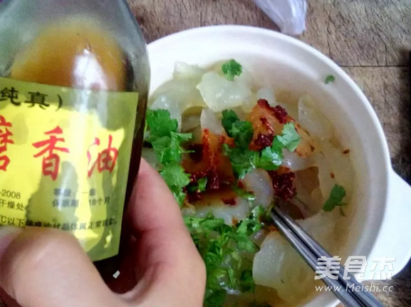 Hot and Sour Mung Bean Jelly recipe