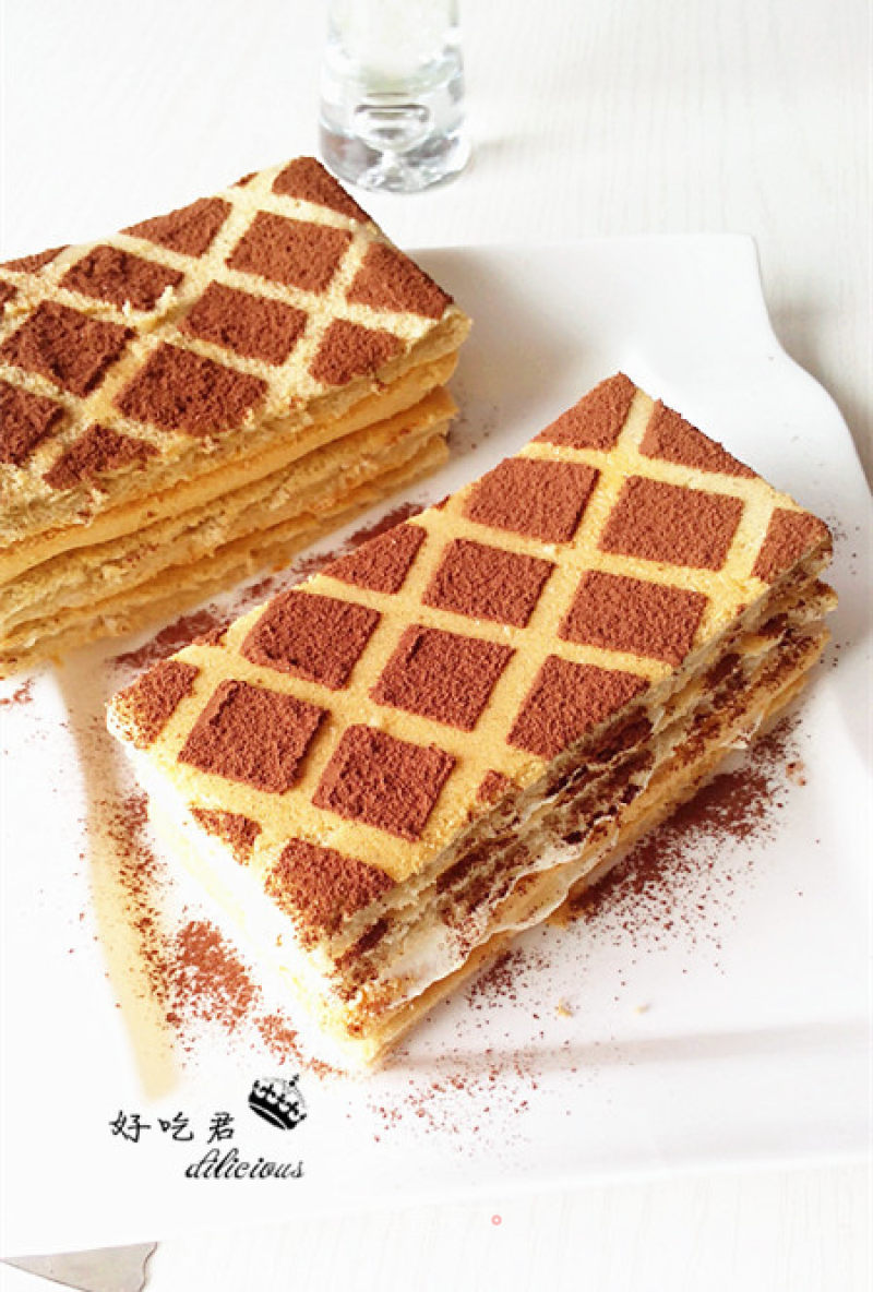 Coffee Lattice Cake recipe