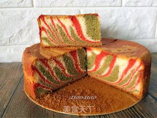 #trust of Beauty#three-color Chiffon Cake recipe