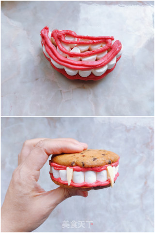 Halloween Vampire Cookies recipe