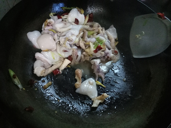 Squid Pork recipe