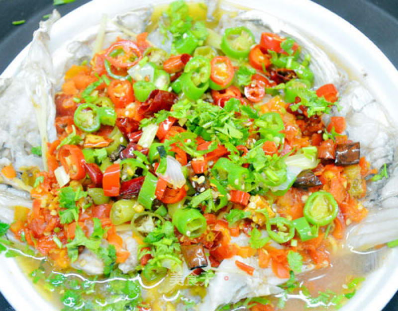 Appetizing Chopped Pepper Fish Head recipe