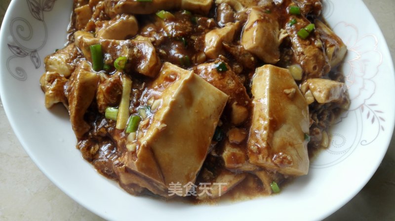 Tofu with Minced Meat recipe