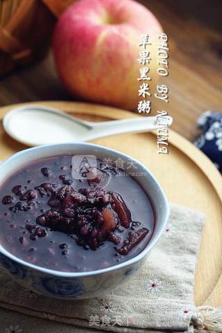 Apple Black Rice Porridge recipe