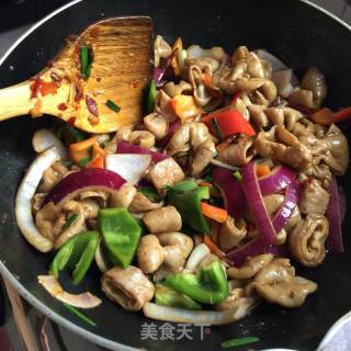 "stewed Vegetables" Dry Pot Fat Intestine Pot recipe