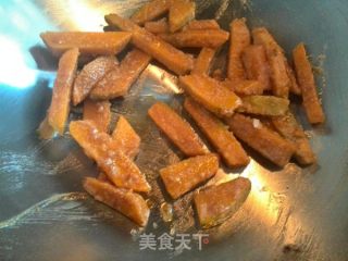 Baked Pumpkin with Salted Egg Yolk recipe