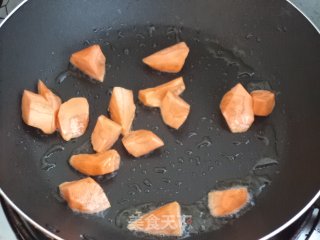 Yam Green Pepper Carrot recipe
