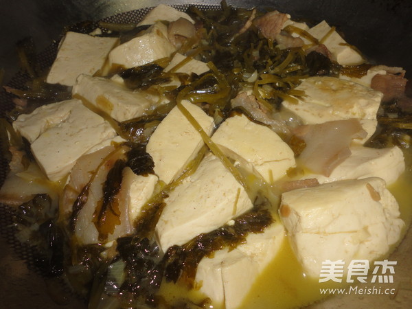 Red Tofu Stewed in Snow recipe