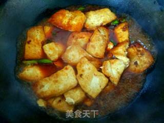 Roasted Tofu with Garlic Sprouts recipe