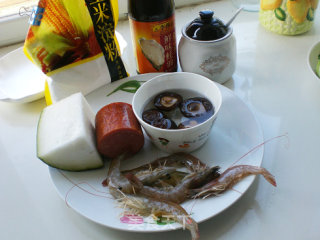 Three Fresh Steamed Shrimp Balls in Oyster Sauce recipe