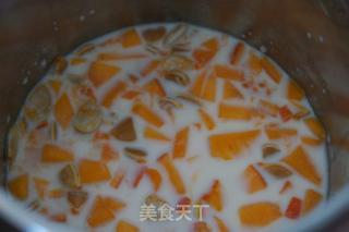 Pumpkin Soup with Milk recipe