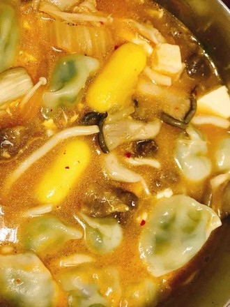 Kuaishou Korean Rice Cake Dumpling Soup ~ Rich in Nutrition, Suitable for All Ages