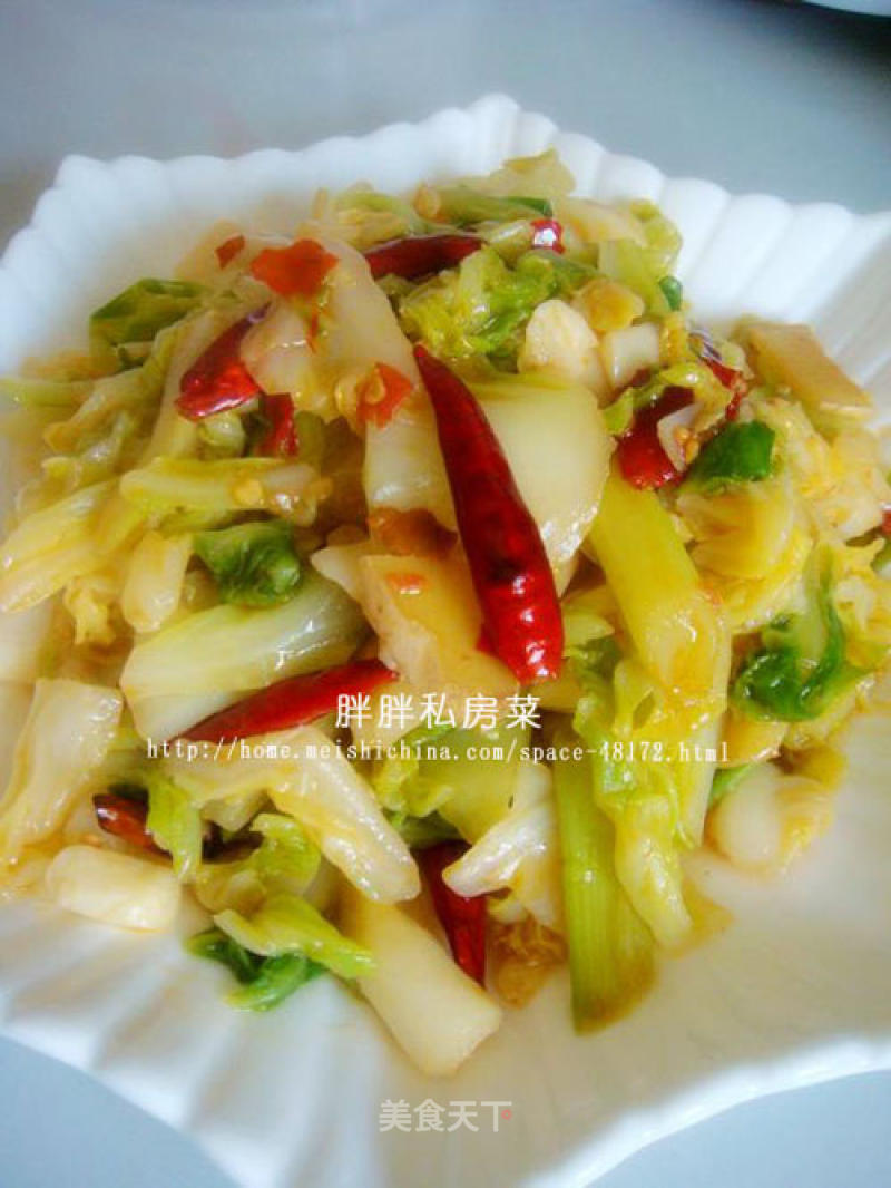 【sichuan Cuisine】--sour and Spicy Cabbage recipe