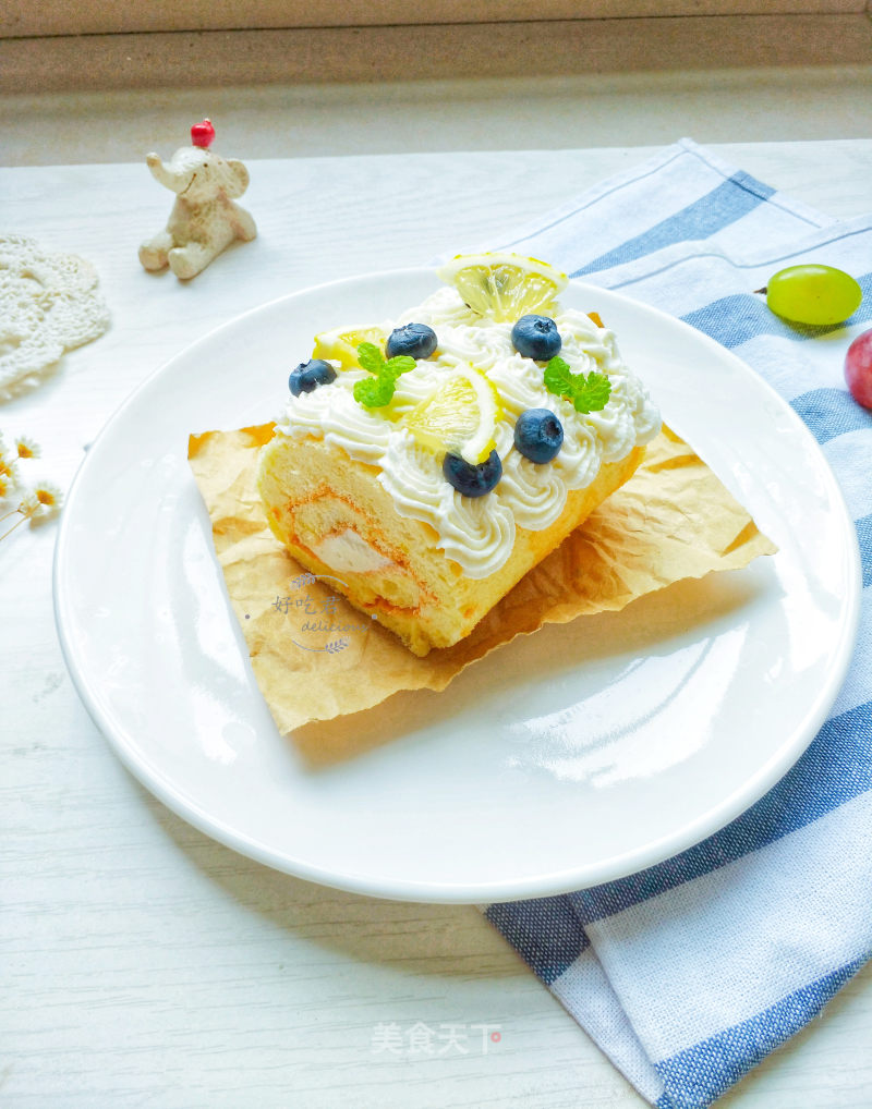 Lemon Cake Roll recipe