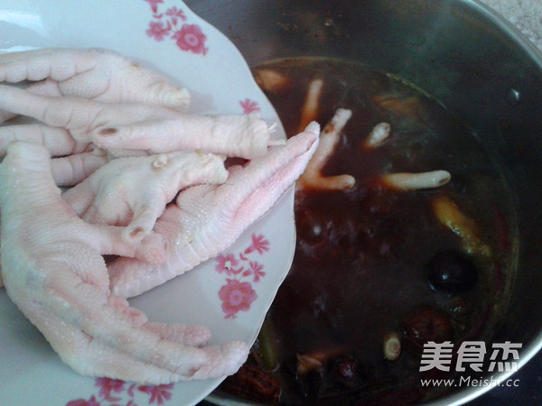 Marinated Chicken Feet recipe