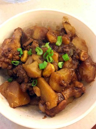 Braised Potato Wing Root recipe