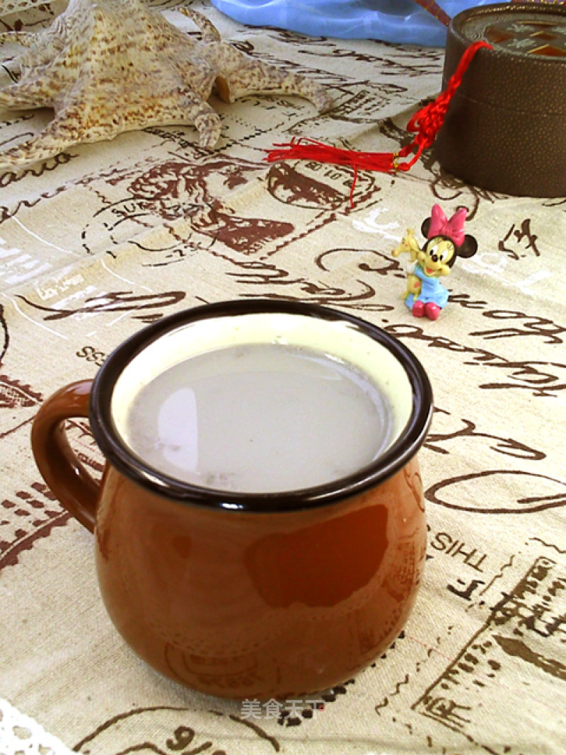 Black and White Sesame Two Bean Soy Milk recipe