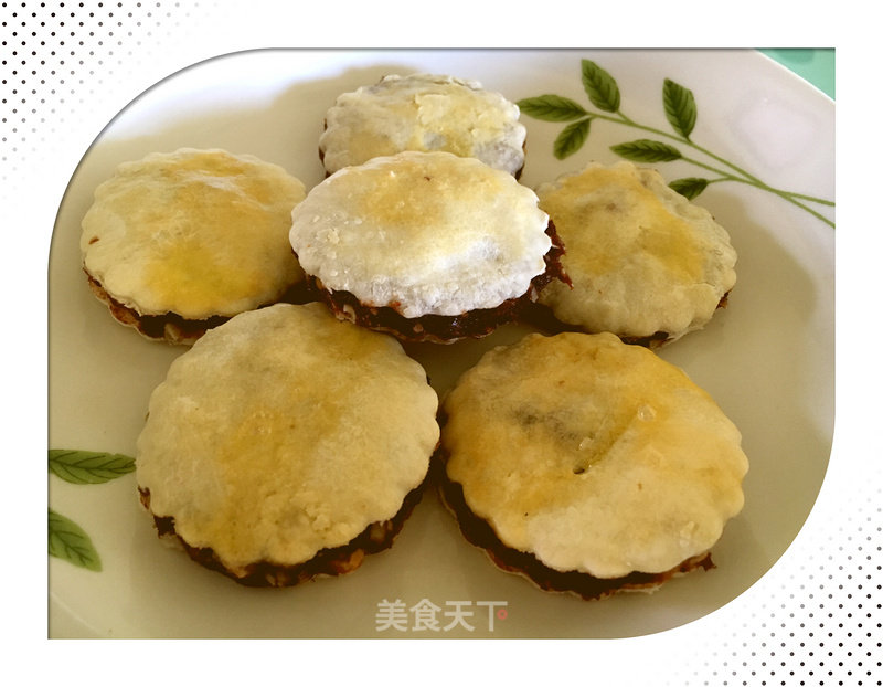 Bean Paste Laughing Shortbread recipe