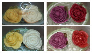 Five-color Rose Roll recipe