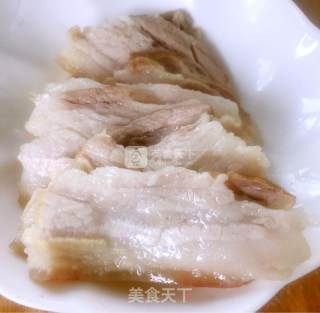 Huakai Garlic White Pork recipe