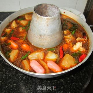 Spicy Pork Ribs and Carrot Pot recipe