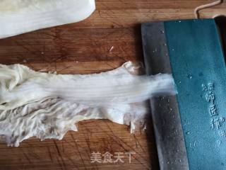 Pork Belly Stewed with Sauerkraut and Frozen Tofu recipe