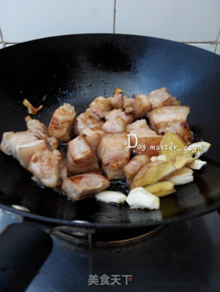 Braised Pork with Mushrooms recipe