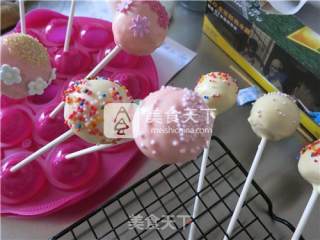 Colorful Lollipop Cake recipe