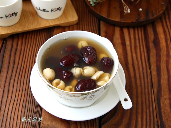 Lotus Seed and Red Date Soup recipe