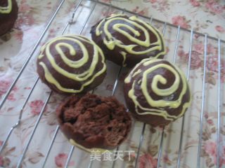Soft Chocolate Bean Bread recipe
