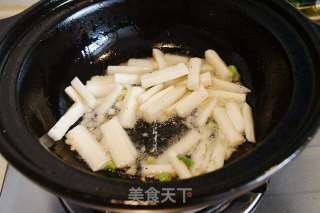 Yam Bitter Gourd Strips recipe