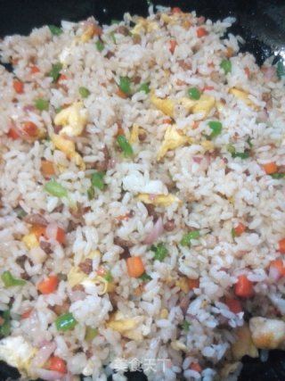 Baked Rice with Mixed Vegetables recipe
