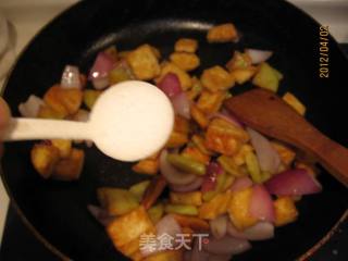 Cumin Potato Tofu recipe