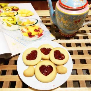 Heart Jam Cookies recipe