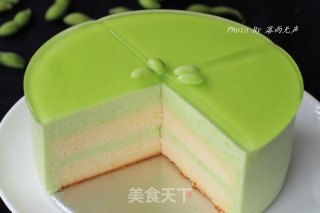 Frog Becomes A Prince-edamame Mousse Cake recipe