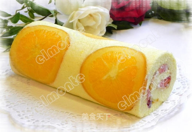 Orange Cake Roll recipe