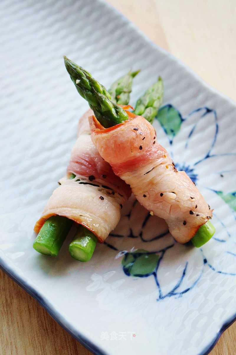 #aca烤明星大赛#bacon and Asparagus Rolls recipe