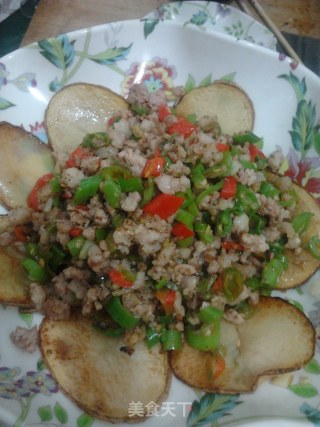 Minced Pork with Green Pepper recipe