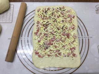 Bacon Cheese Salt Toast recipe