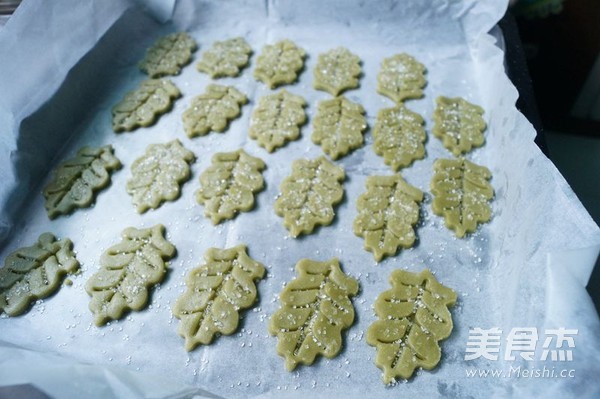 Matcha Sugar Cookies recipe