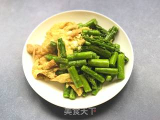 Fried Asparagus with Egg recipe