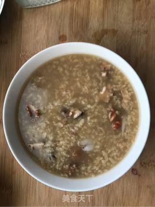 Lily Porridge with Walnuts and Chestnuts recipe