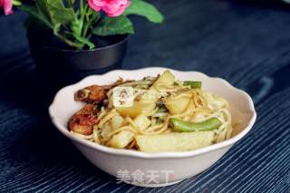 Steamed Lo Noodles recipe