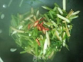 Celery Sauteed Dry recipe