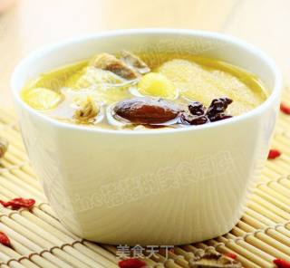 Nutritious and Delicious Match------------ Steamed Chicken with Ginkgo and Bamboo Fungus recipe